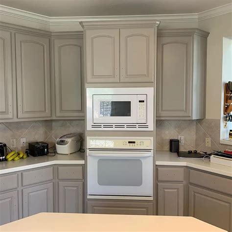 sw mega greige cabinets.